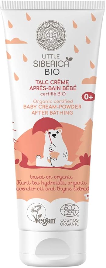Little Siberica Organic certified Baby cream-powder after bathing 75ml Little Siberica Yallatoys