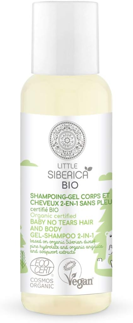 Little Siberica Baby No Tears hair and body gel shampoo 2 in 1 50ml Little Siberica Yallatoys