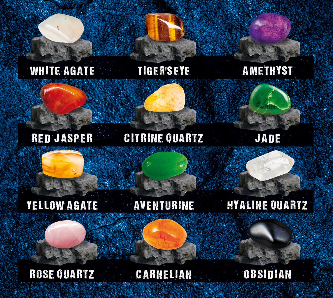 Buy I'm A Genius Science My Gems Collection Display Kit | Yallatoys.com