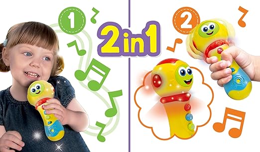 Buy Carotina Baby Microphone 2-in-1 | Yallatoys.com