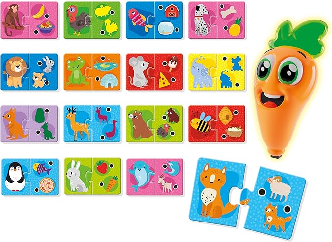 Buy Carotina Baby Interactive Educational Game with Animals and Luminous Pen | Yallatoys.com