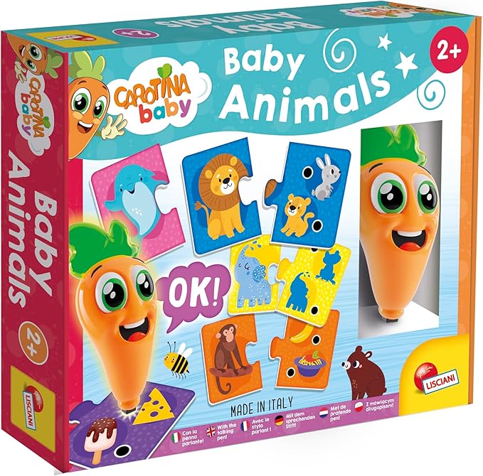 Buy Carotina Baby Interactive Educational Game with Animals and Luminous Pen | Yallatoys.com