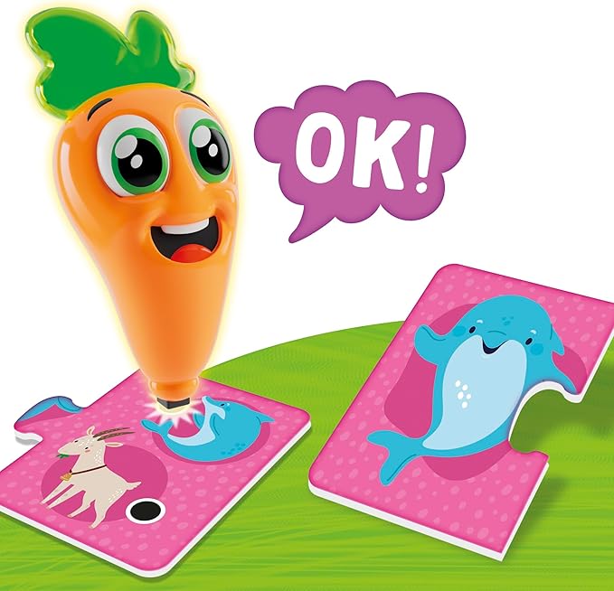 Buy Carotina Baby Interactive Educational Game with Animals and Luminous Pen | Yallatoys.com