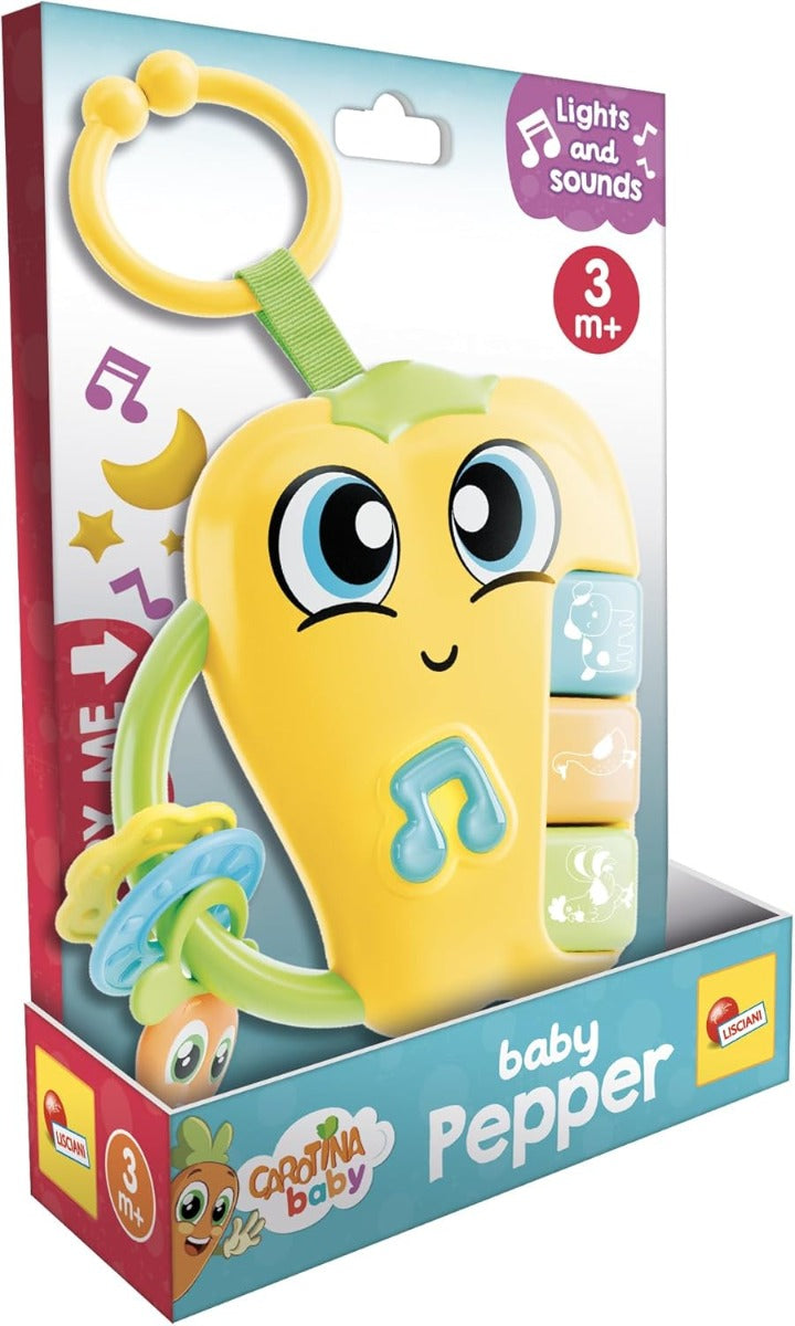 Buy Carotina Baby Rattle Pepper Musical Toy | Yallatoys.com