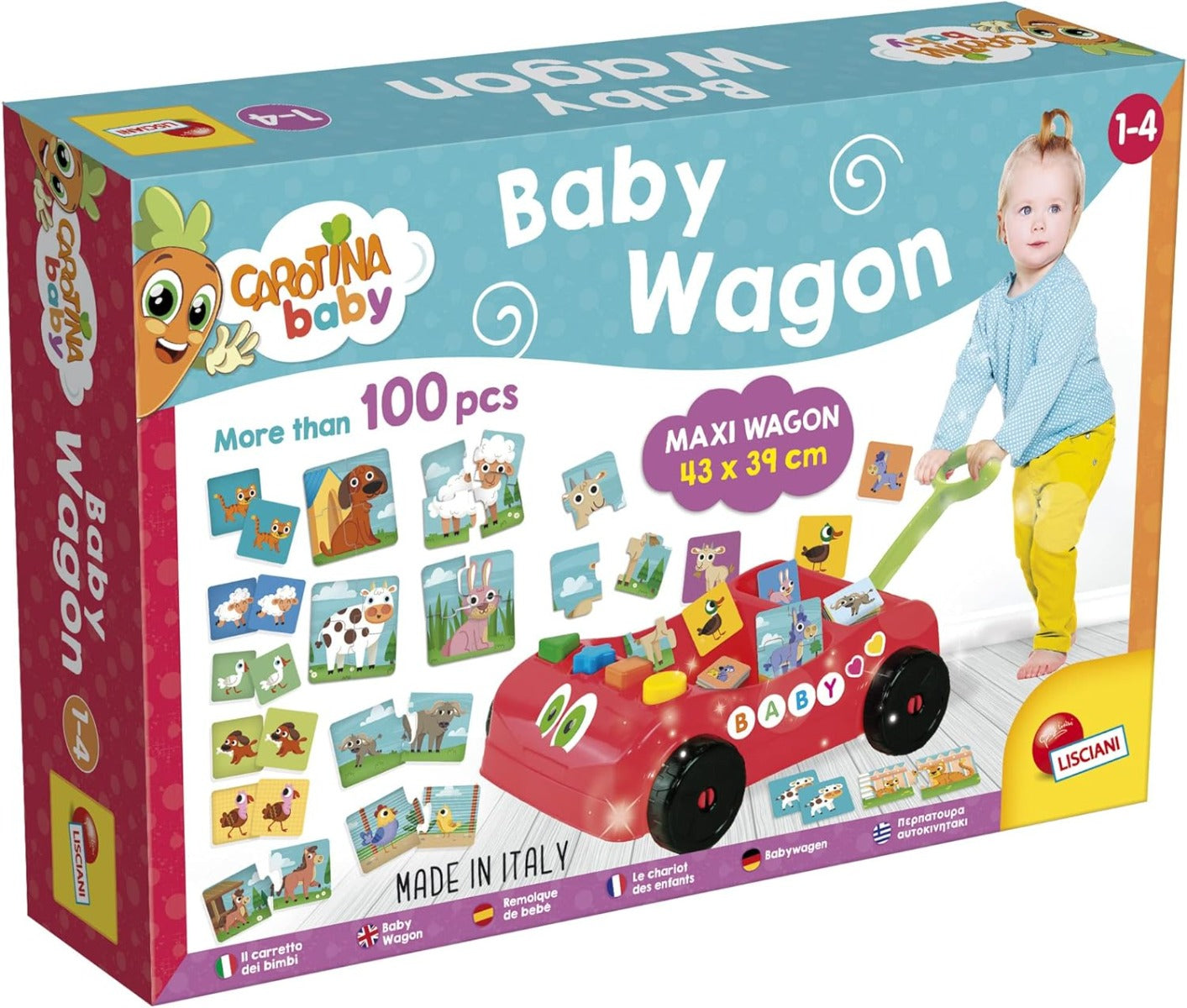 Buy Carotina Baby Wagon | Yallatoys.com
