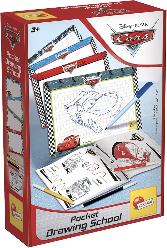 Buy Disney Cars Pocket Drawing School | Yallatoys.com