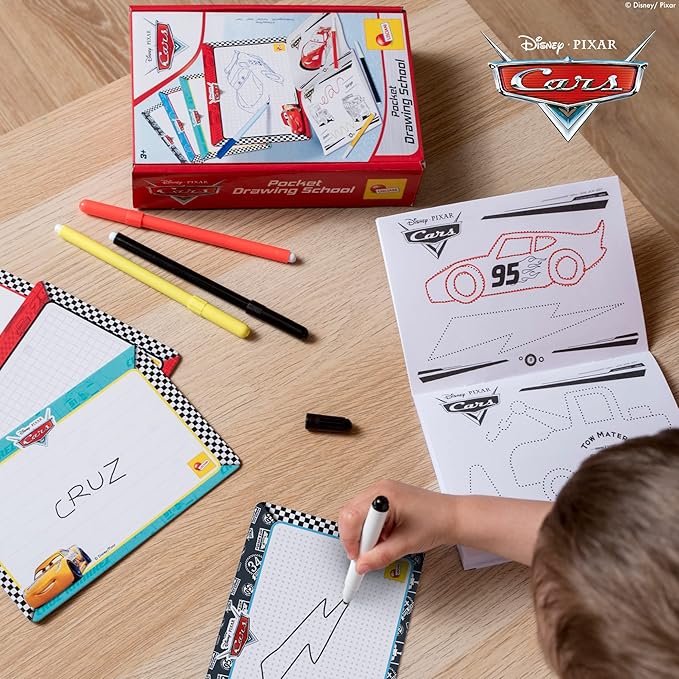 Buy Disney Cars Pocket Drawing School | Yallatoys.com