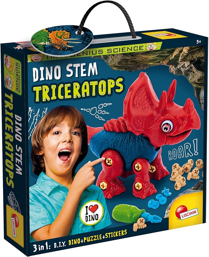 Buy I'm A Genius Dino Stem Triceratops | Yallatoys.com