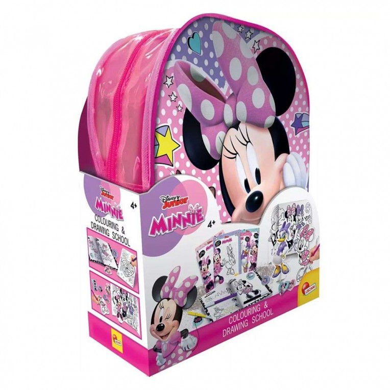 Buy Disney Minnie Coloring and Drawing School Backpack | Yallatoys.com
