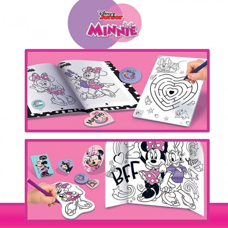 Buy Disney Minnie Coloring and Drawing School Backpack | Yallatoys.com