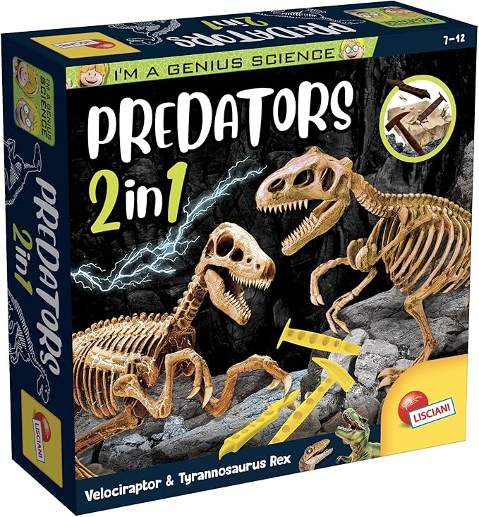 Buy I'm A Genius Dinosaur Predators 2 in 1 | Yallatoys.com