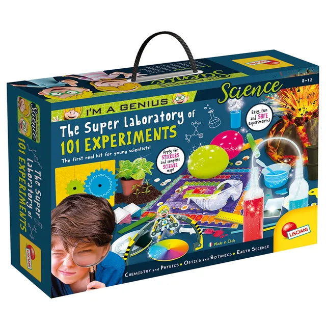 Buy I'm A Genius Science The Super Laboratory Of 101 Experiments Kit | Yallatoys.com