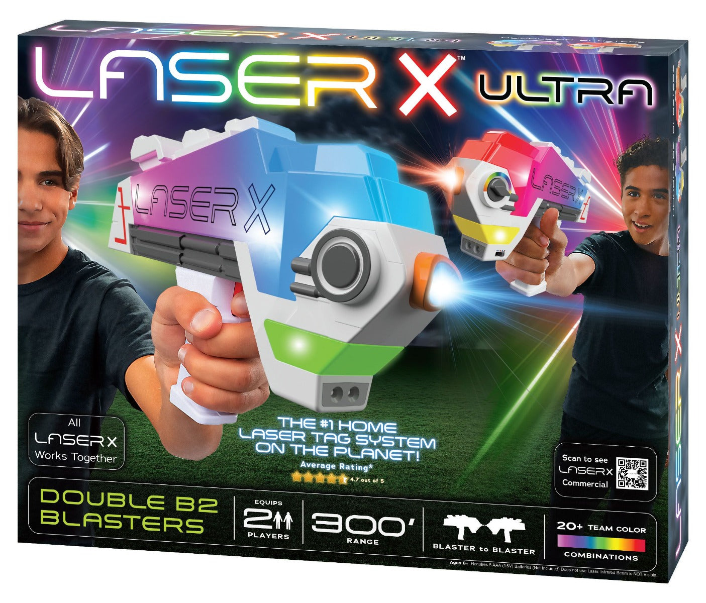 Buy Laser X Ultra Double B2 Blasters | Yallatoys.com