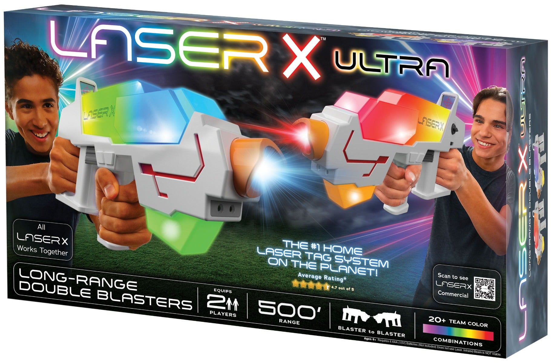 Buy Laser X Battery Operated Ultra Long Range Blasters | Yallatoys.com