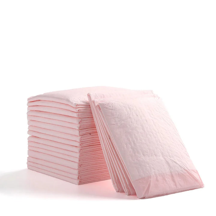 Little Story Disposable Diaper Changing Mats  Pack of 20pcs  Pink Little Story Yallatoys