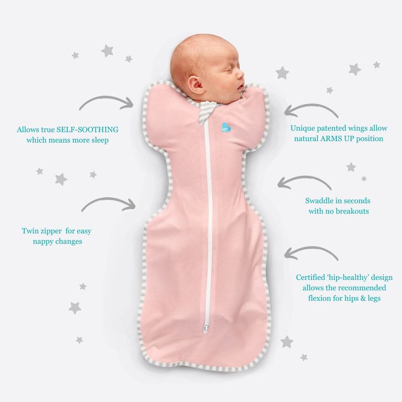 Love To Dream Swaddle UP Original Pink NB 0-6 M Love to Dream Yallatoys