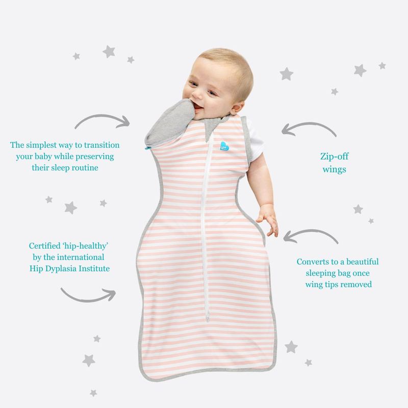 Love To Dream Swaddle Up Transitional Bag Original Dusty Pink XL 0-12 M Love to Dream Yallatoys