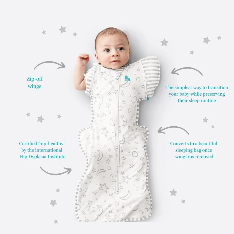 Love To Dream Swaddle UP T/Bag Bamboo Original Cream M 0-6 M Love to Dream Yallatoys