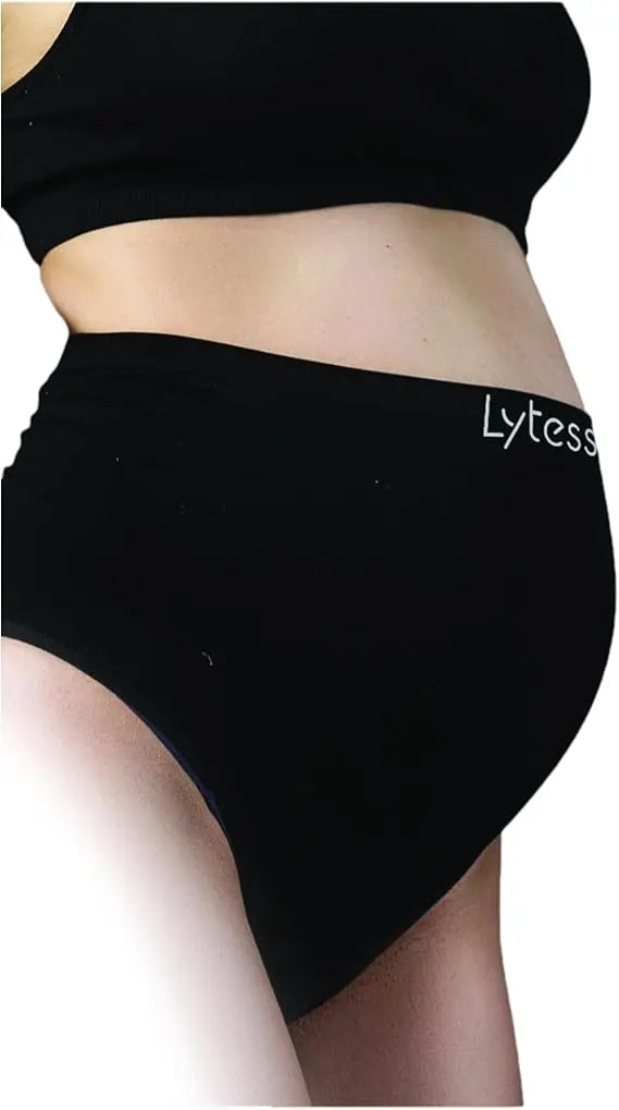 Lytess Anti Stretch Mark High Waist Maternity Brief Black Lytess