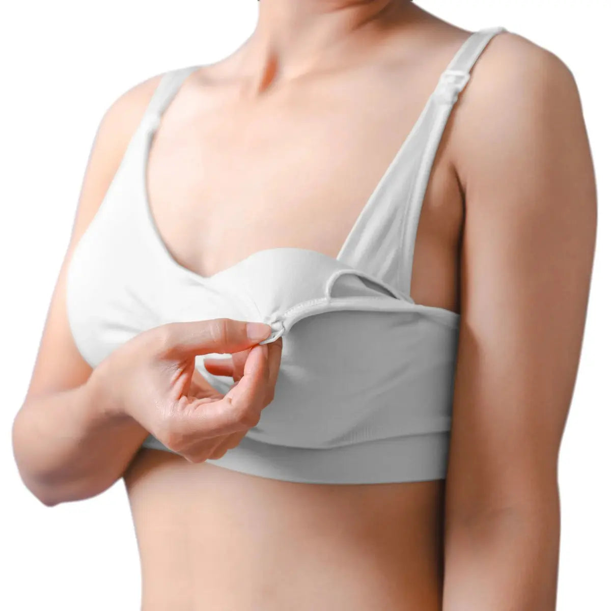 Lytess Anti Stretch Mark Nursing Bra White Lytess Yallatoys