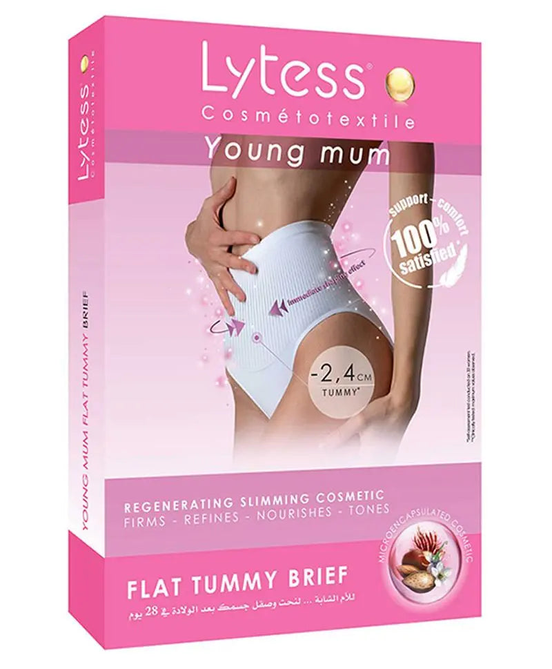 Lytess Young Mum Flat Tummy Brief Black Lytess