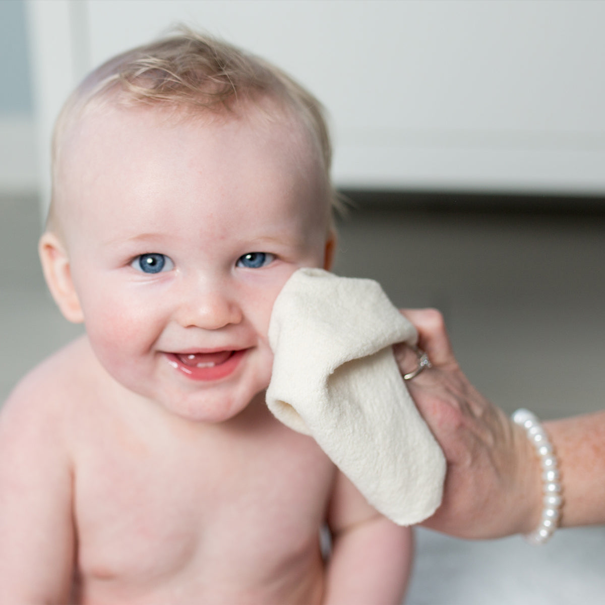 Lulujo Organic Cotton Face Cloths Pack of 4 Lulujo Yallatoys