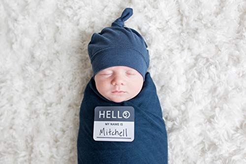 Lulujo Bamboo Swaddles Extra Soft XL Navy Lulujo Yallatoys