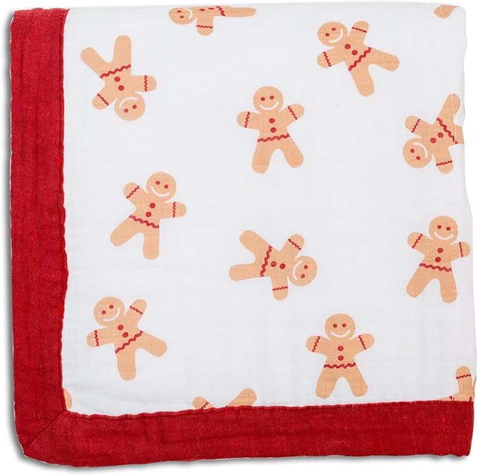Lulujo Heirloom Christmas Quilt Gingerbread Man Lulujo Yallatoys