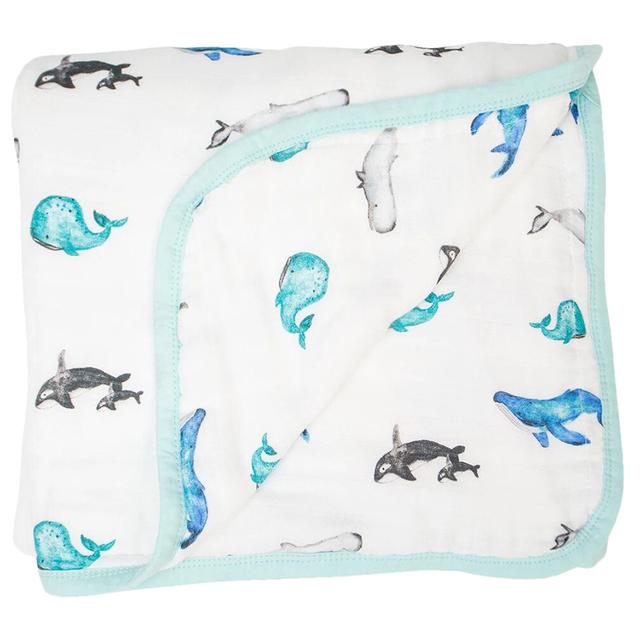 Lulujo Dream Blanket Whales Lulujo Yallatoys