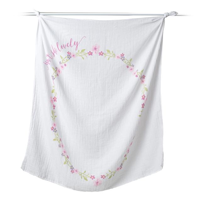 Lulujo Babys First Years Blanket & Cards Isnt She Lovely Lulujo Yallatoys