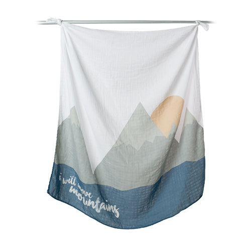 Lulujo Babys First Years Blanket & Cards I Will Move Mountains Lulujo Yallatoys