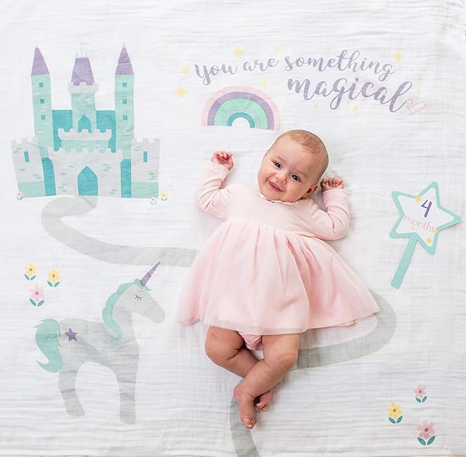 Lulujo Babys First Years Blanket & Cards Something Magical Lulujo Yallatoys
