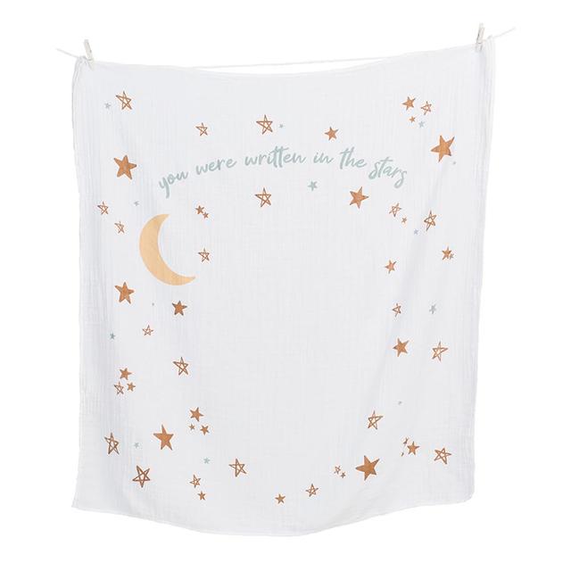 Lulujo Babys First Years Blanket & Cards Written In The Stars Lulujo Yallatoys