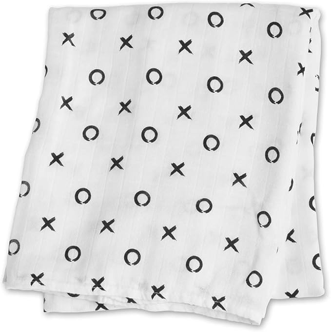 Lulujo Hello World Bamboo Hat & Swaddle Blanket XO Lulujo Yallatoys