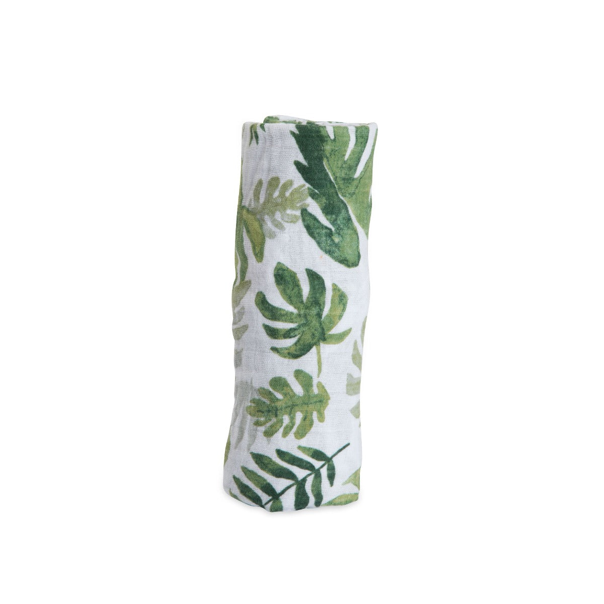 Little Unicorn Cotton Muslin Swaddle Blanket Tropical Leaf Little Unicorn Yallatoys