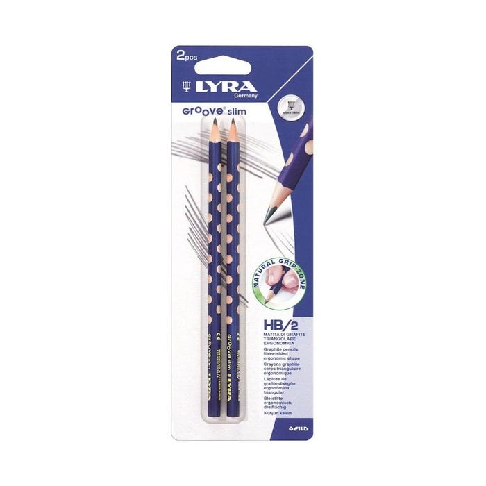 Buy Lyra Groove Slim Graphite Leads Pencil Hp Set Of 2 | Yallatoys.com