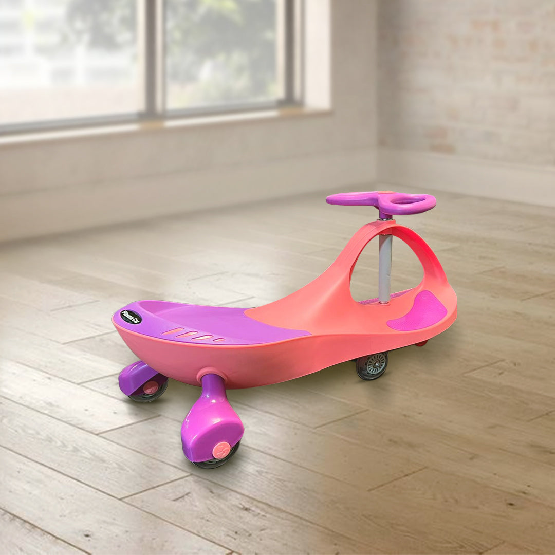 Buy Baby Swing Car With Lights On Wheels (Sold Separately Subject to Availability) | Yallatoys.com