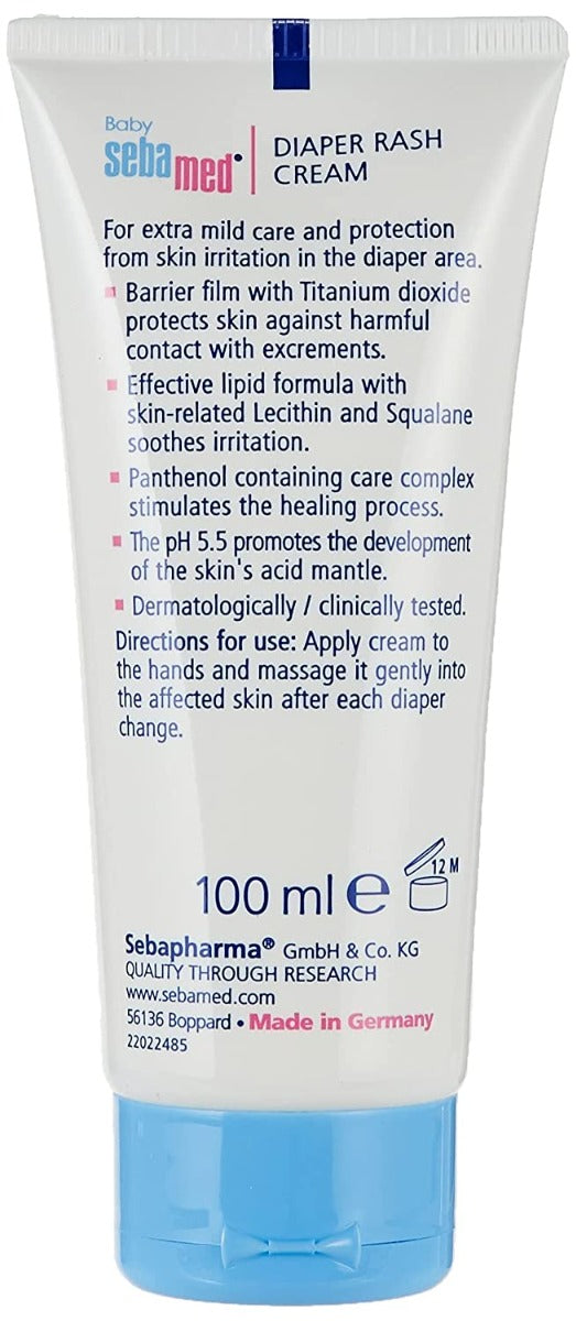 Sebamed Diaper Rash Cream  100Ml Sebamed Yallatoys