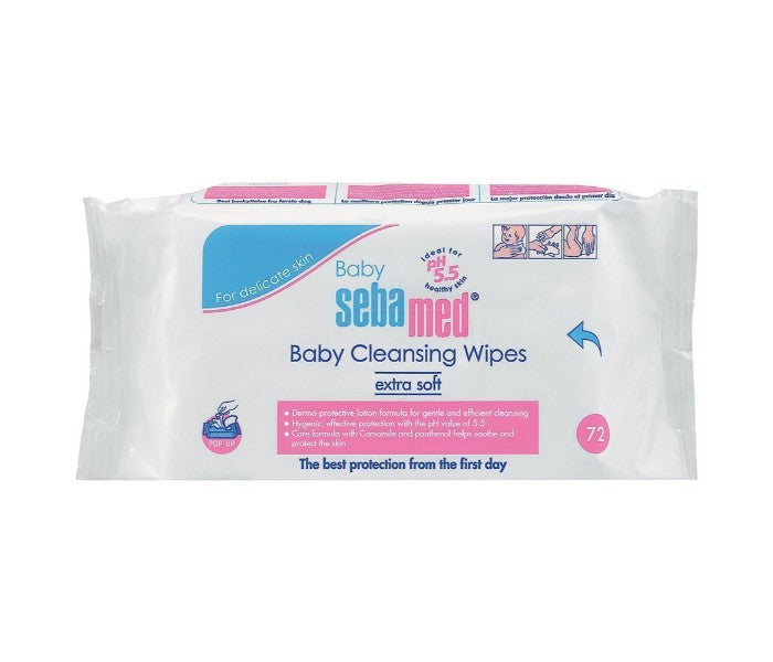 Sebamed Baby Wet Wipes 72'S Sebamed Yallatoys
