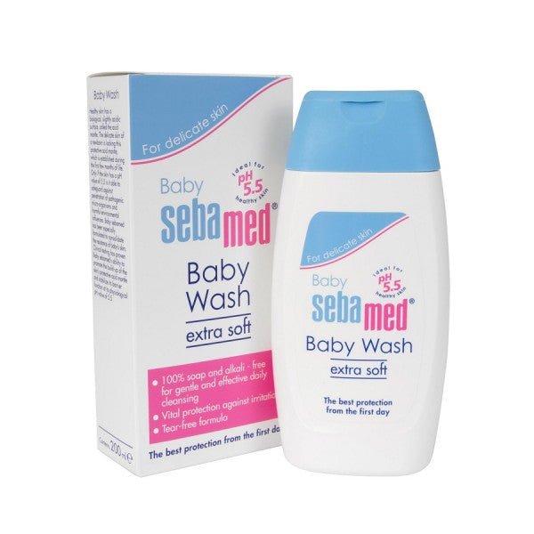 Sebamed Baby Wash Extra Soft  200Ml Sebamed Yallatoys