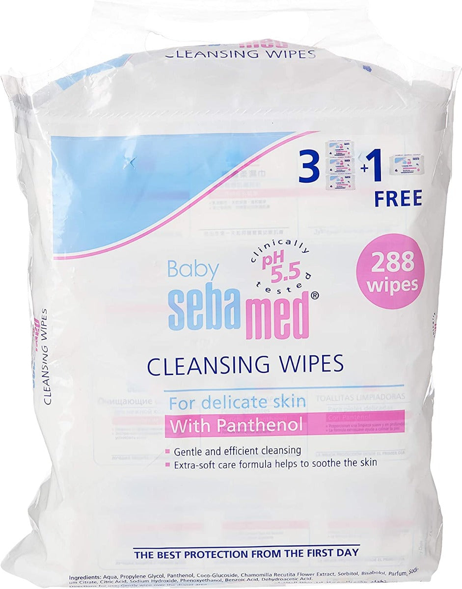 Sebamed Baby Wet Wipes 288'S Sebamed Yallatoys