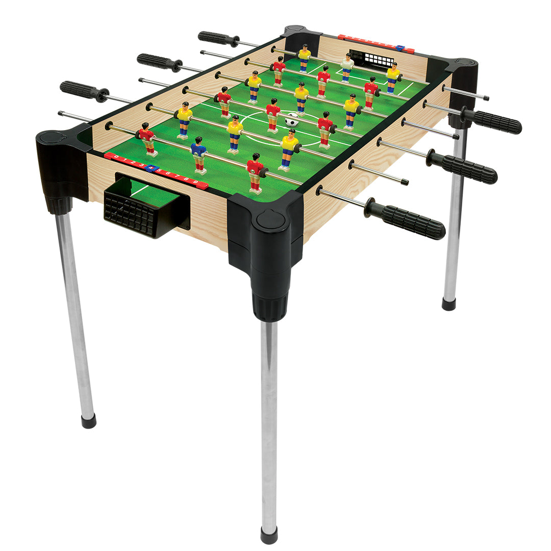 Buy Merchant Ambassador Wood Tabletop Football (Soccer) with legs 68.5cm | Yallatoys.com