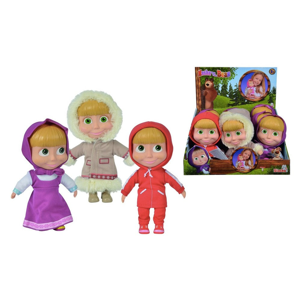 Buy Masha and The Bear Soft Bodied Doll Masha 23cm (Sold Separately Subject To Availability) | Yallatoys.com