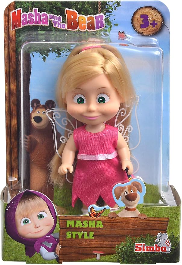 Buy Masha and The Bear Masha Style Doll (Sold Separately Subject To Availability) | Yallatoys.com