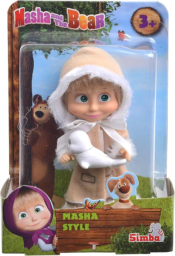 Buy Masha and The Bear Masha Style Doll (Sold Separately Subject To Availability) | Yallatoys.com
