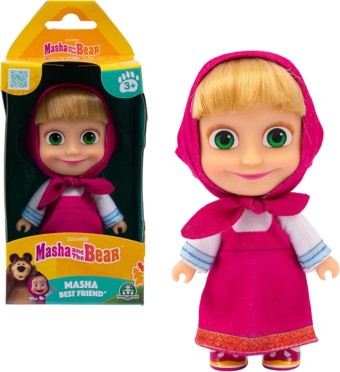 Buy Masha And The Bear Masha Best Friend Doll 12Cm Wave4 (Sold Separately Subjected To Availability) | Yallatoys.com
