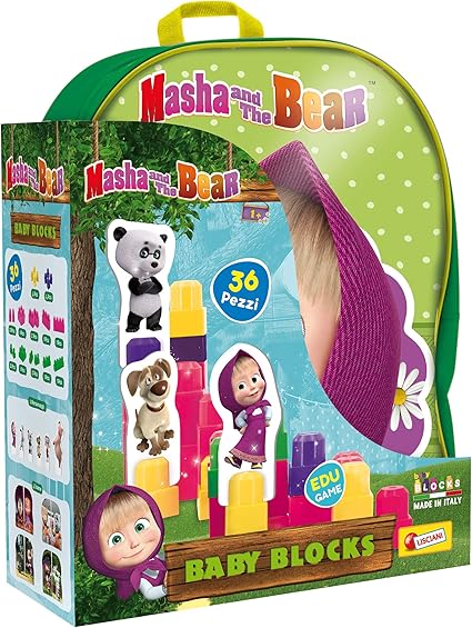 Buy Masha Backpack With Baby Blocks | Yallatoys.com