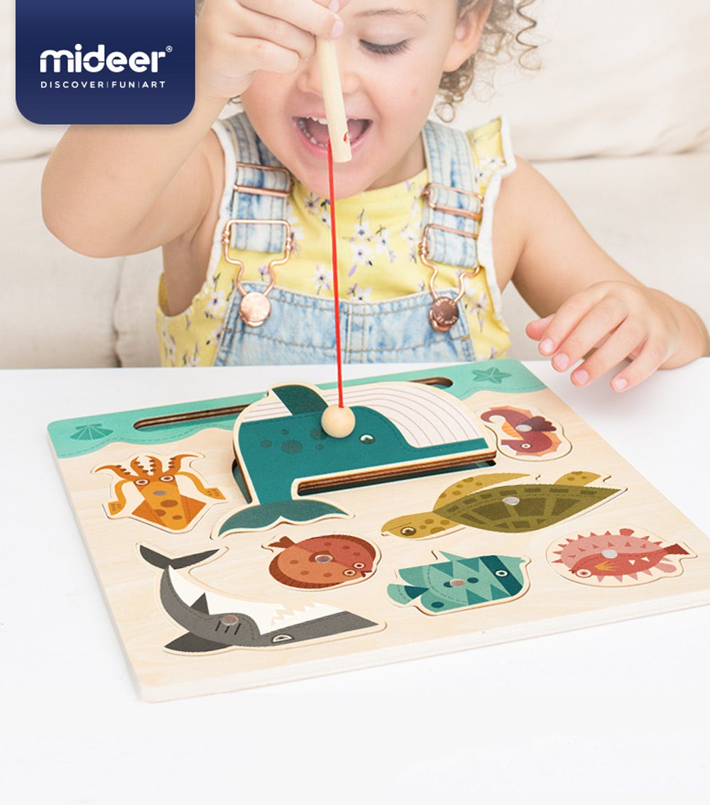 magnetic fishing toy