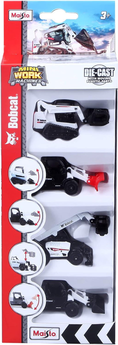 Buy Maisto Bobcat Vehicle 4 Pack | Yallatoys.com