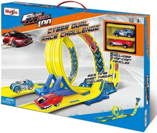 Buy Maisto FM100 Cyber Dual Race Challenge | Yallatoys.com